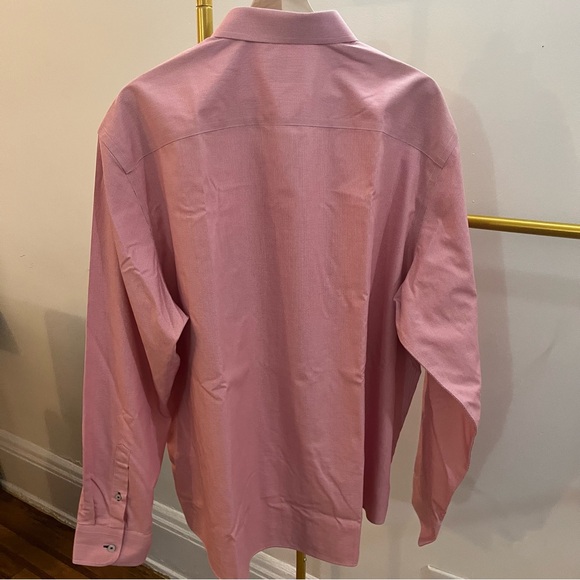 UNTUCKit Wrinkle-Free Red Micro Check Button Down Shirt | Men’s 3XL - Picture 2 of 6